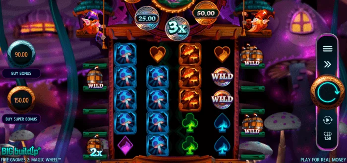 Fire Gnomes 2 Magic Wheel - scáileán cluiche príomhúil