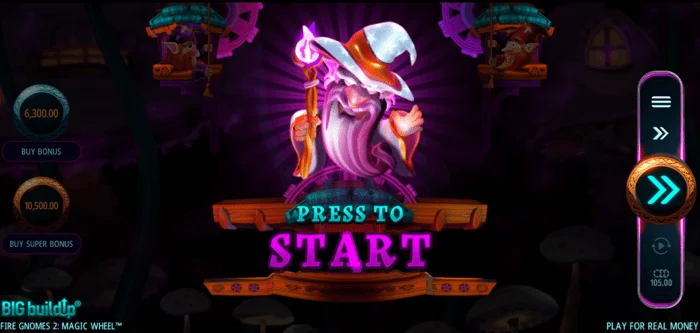 Fire Gnomes 2 Magic Wheel - seoladh an chluiche bónais